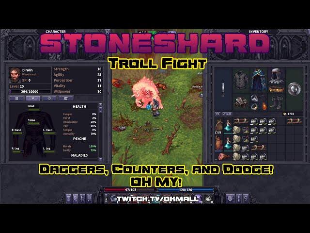 Is level 20 overkill? Trolling the Troll | Permadeath | Stoneshard | Patch 0.8.2.10