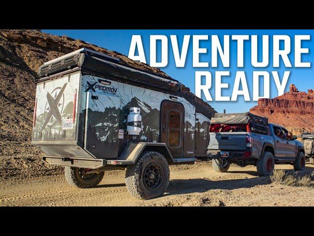 This SLEEP INSIDE adventure trailer has us thinking... [Adventure Ready 005]