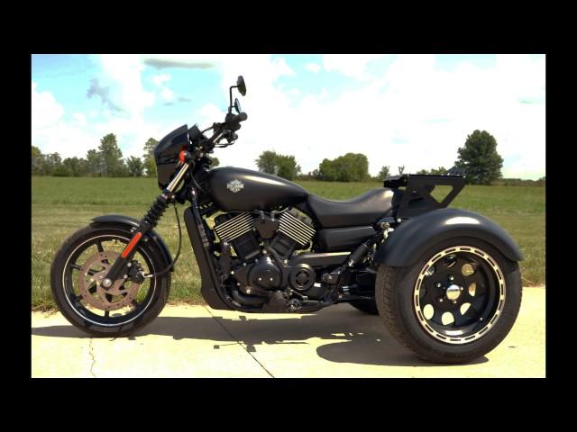 Frankenstein Trikes: Harley-Davidson Street Trike