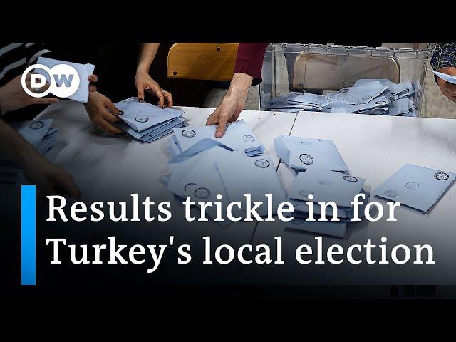 Vote counting underway in Turkey's local election | DW News