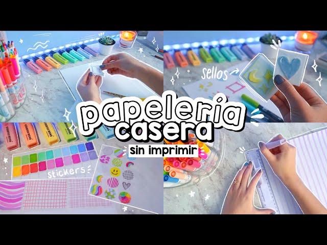  HAZ PAPELERIA CASERA SIN IMPRIMIR!  - DanielaGmr 