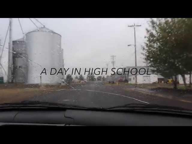 A DAY IN HIGH SCHOOL - EXCHANGE STUDENT