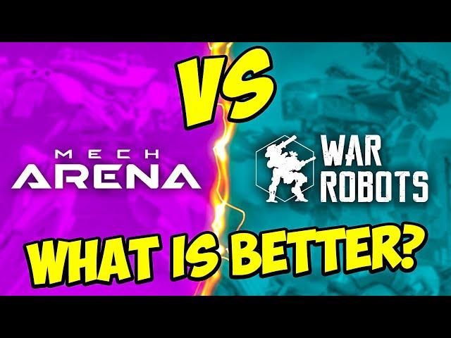 Mech Arena vs War Robots  Games like Mech Arena