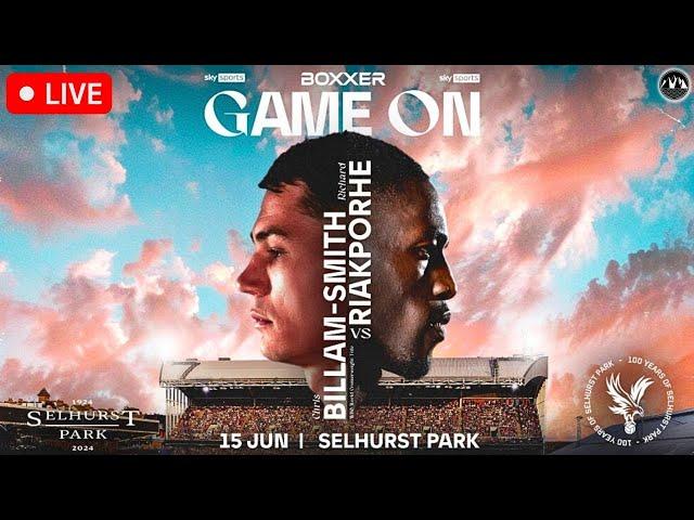 Billam Smith vs. Riakporhe | LIVE STREAM | BOXING Fight Companion | BOXXER | Sky Sports | LONDON