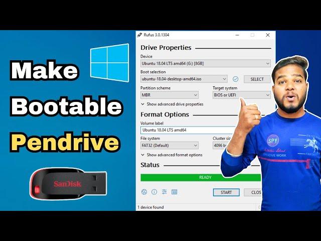 How to Make Bootable Pendrive | How to Make Bootable USB Windows 10