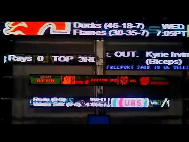 LED Tickers: Sports Tickers, Stock Tickers, & News Tickers from On-Demand