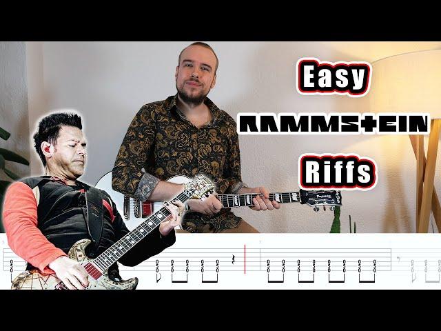 20 Easy Rammstein Guitar Riffs for Beginners (with Tabs)