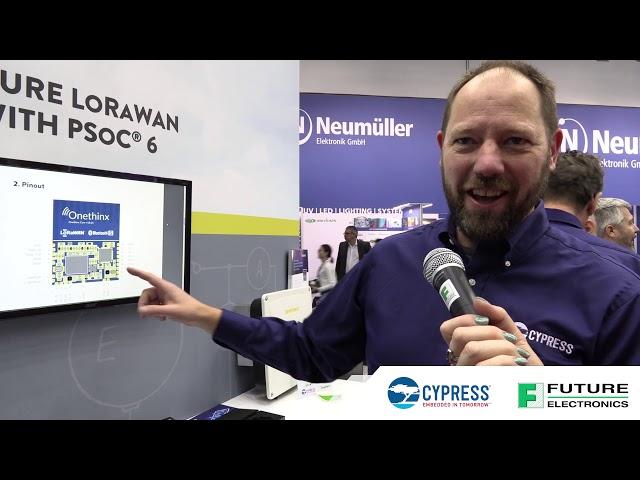 Future Electronics at Electronica 2018:  The Cypress Semiconductor Booth