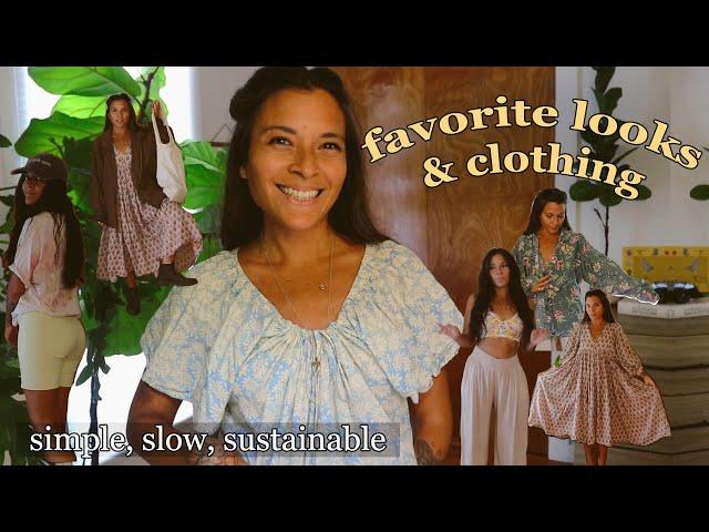 favorite looks & clothing | simple, slow, sustainable