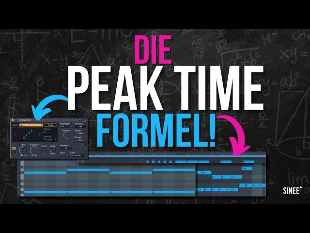 Peak Time & Driving Techno Patterns & Sequenzen – Mit dieser Formel Peak Time Techno produzieren