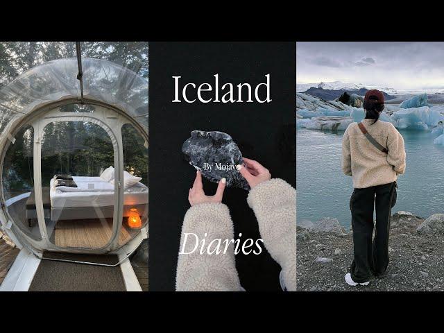 Iceland Road Trip Vlog ️ From Hot Springs to Glaciers | 6 Days of Adventure [Eng Sub]