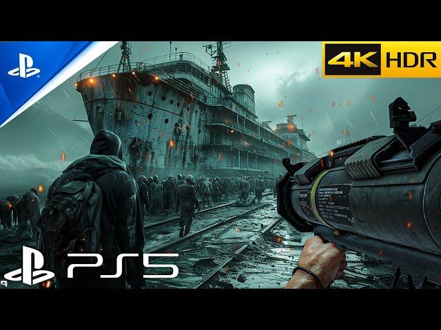 INFECTED CRUISE SHIP (PS5) Immersive ULTRA Graphics Gameplay [4K60FPS] World War Z