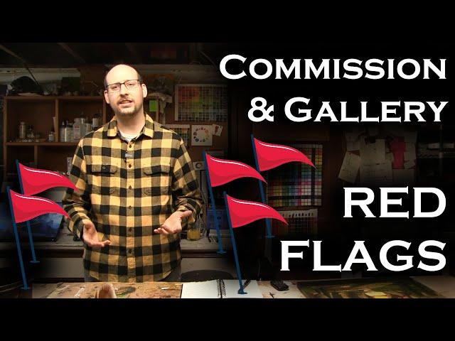 5 Commission and Gallery Red Flags