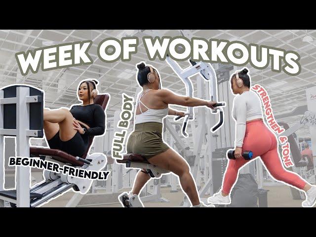 Beginner Gym Routine: Complete Week of Workouts