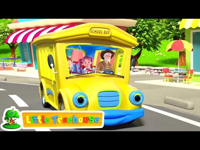 Wheels on the Bus | Kindergarten Nursery Rhymes for Babies | Cartoon Songs by Little Treehouse