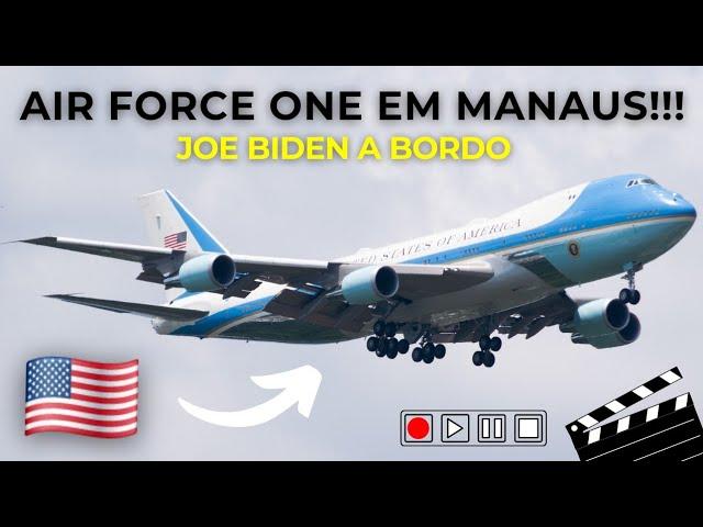 Joe Biden FAZ HISTÓRIA em Manaus, primeira visita de um Presidente americano!!