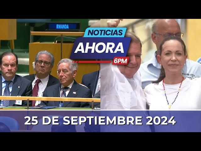 Noticias de Venezuela hoy en Vivo  Miércoles 25 de Septiembre de 2024 - Ahora Emisión Central