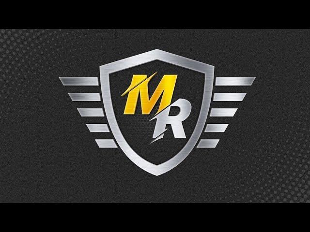 MR Logo Design On Android Phone - M R Logo In Pixellab | Atulzalaedits