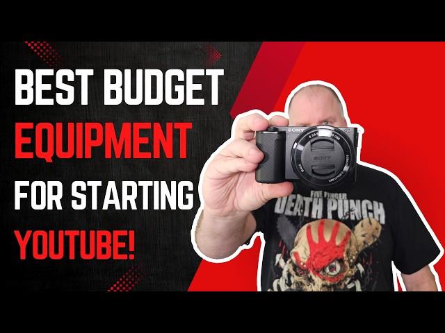 Best Budget Equipment for Starting a YouTube Channel in 2024!