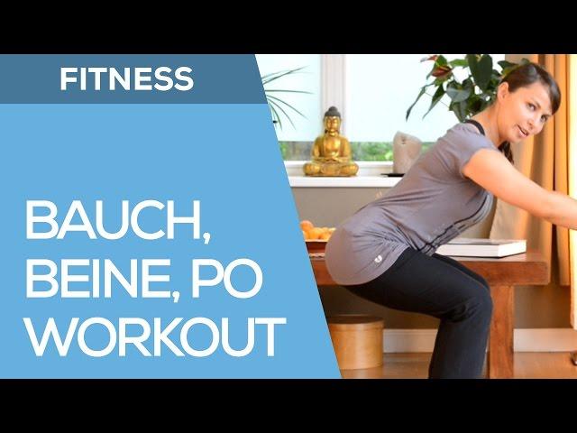 Kurz und Knackig - Bauch, Beine, Po Fitness Workout - Anfänger & Fortgeschrittene - Fit mit Anna