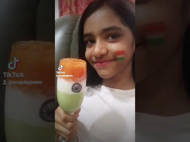 tricolour smoothie #happyindependenceday #shortoftheday