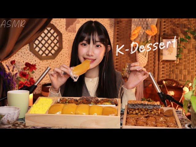 쫀득한 루시…아니 시루떡  | 밀레의 공방 약과,떡 먹방ASMR 이팅사운드