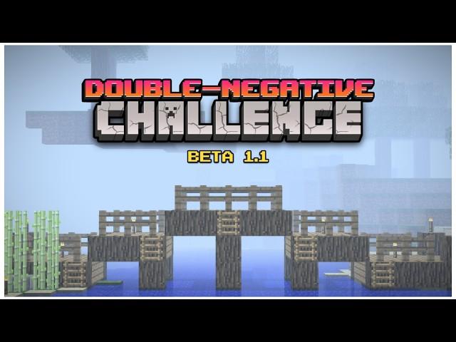 Minecraft's DOUBLE-NEGATIVE Challenge - Time to Farm - Part 2