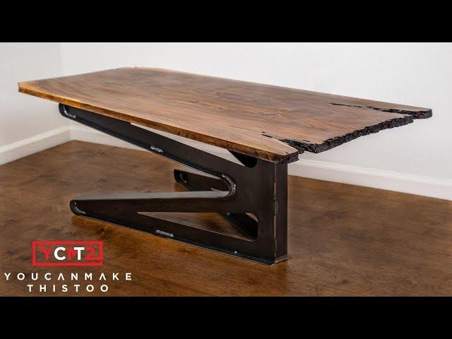 Make a Modern Coffee Table Top w/ 42 Fabricate