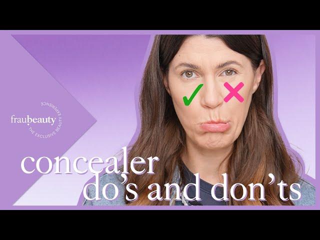 Concealer - Do's and Do'nts ...mit meinen besten Profi-Tricks 