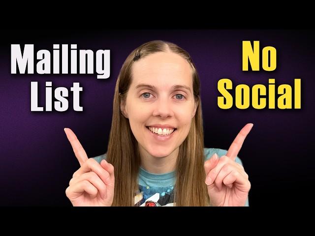 Grow Your Art Mailing List WITHOUT Social Media