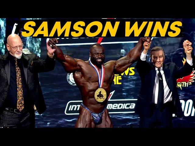 Samson Dauda WINS 2024 Mr. Olympia