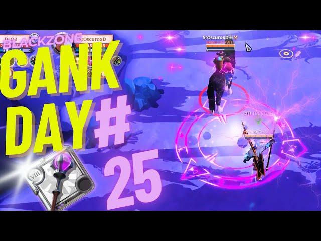 GANK DAY  #25 BLACK ZONE │ GREAT ARCANE │ ALBION ONLINE