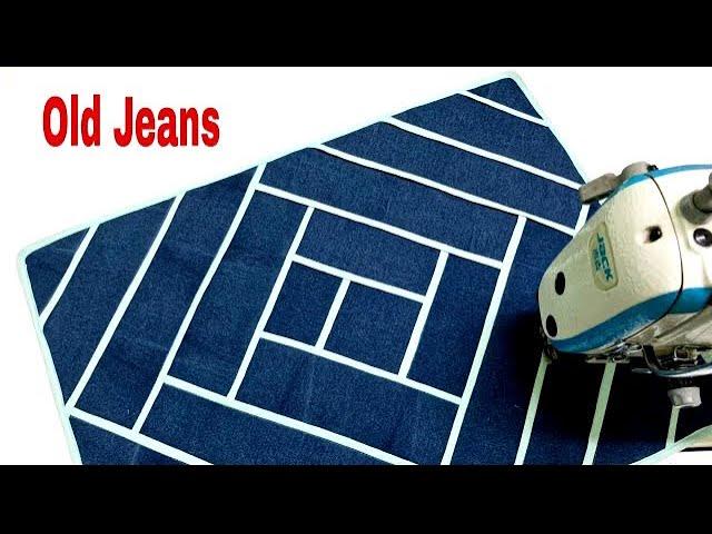 Don't throw away your old jeans, you'll be surprised at them | Great Sewing Tips and Tricks