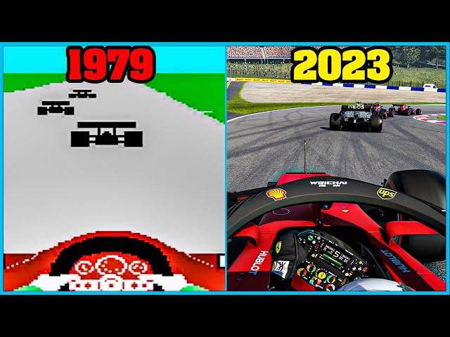 FORMULA 1 VIDEO GAMES EVOLUTION [1979 - 2023]