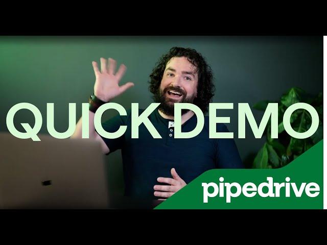 A Quick Demo of Pipedrive CRM  ️