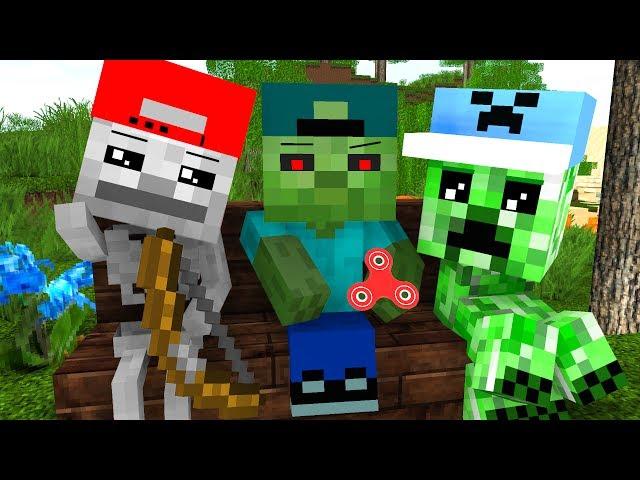 Mob Kids Life - Craftronix Minecraft Animation