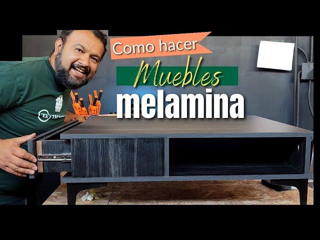 Aprende a FABRICAR MUEBLES de Melamina en el Taller | Tutorial