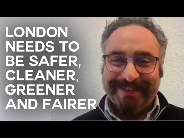 Scott Ainslie on his bid to be the Green Party's candidate for Mayor of London in 2024