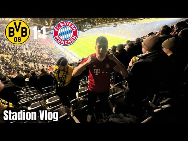 Bvb Borussia Dortmund VS Fc Bayern München  / 1:1 / Stadion Vlog / Highlights /