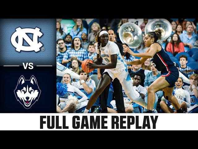 UConn vs. North Carolina Full Game Replay | 2024-25 ACC Women’s Basketball