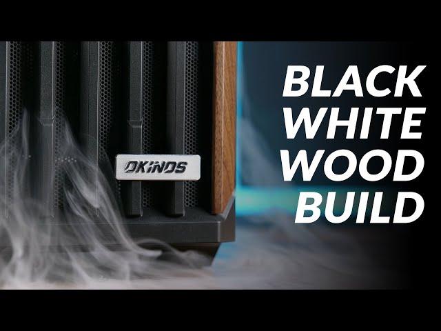 A Black, White & Walnut PC Build In The Okinos Cypress 7