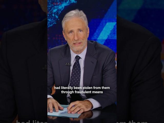 Trump wants us to believe he only did January 6 as a gig for hire #DailyShow #Trump #JonStewart