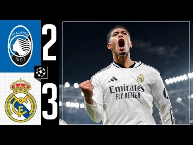 ATALANTA  VS REAL MADRID (2-3) /UEFA Champions League 2024/2025