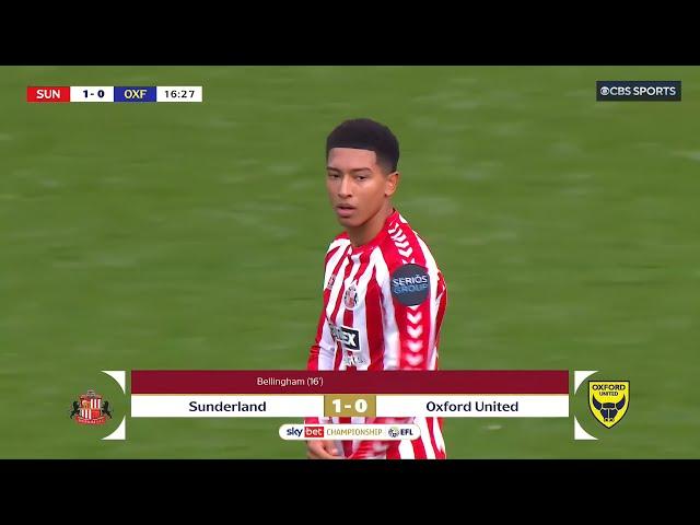 Jobe Bellingham Was Unstoppable  for Sunderland vs Oxford United Yesterday 26/10/2024