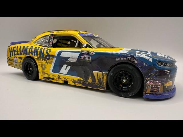 Review: 2023 Justin Allgaier #7 Hellmann’s Mayonnaise Martinsville Win Chevy 1/24 NASCAR Diecast