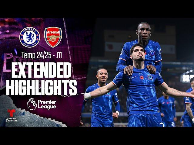 Chelsea vs. Arsenal | Highlights Premier League | Jornada 11 | Telemundo Deportes