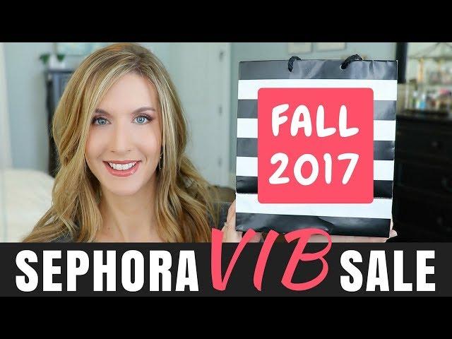 SEPHORA VIB SALE 2017 | RECOMMENDATIONS & IDEAS