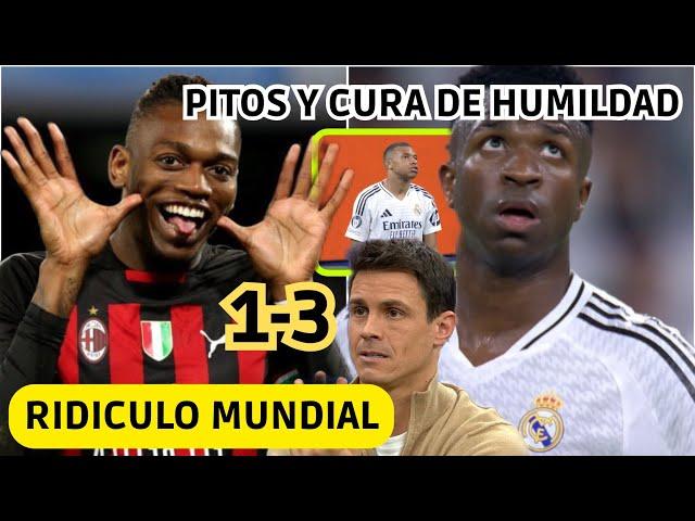  RIDICULO MUNDIAL DEL MADRID VS MILAN! LOS GALACTICOS SE HUNDEN EN EL BERNABEU y NI ROBANDO GANAN