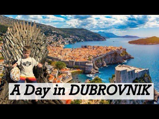 What to do in DUBROVNIK in ONE DAY!!!  Croatia Cruise Stop go to Lokrum Island