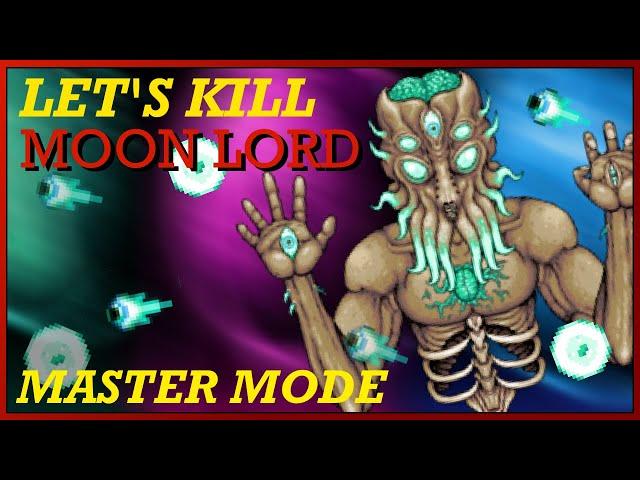 How to EASILY Beat MASTER MODE Moon Lord in Terraria 1.4!!